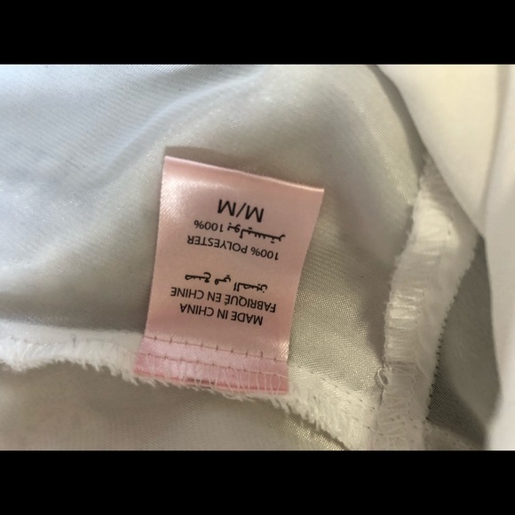 La Vie en Rose white lingerie night gown - Picture 6 of 6